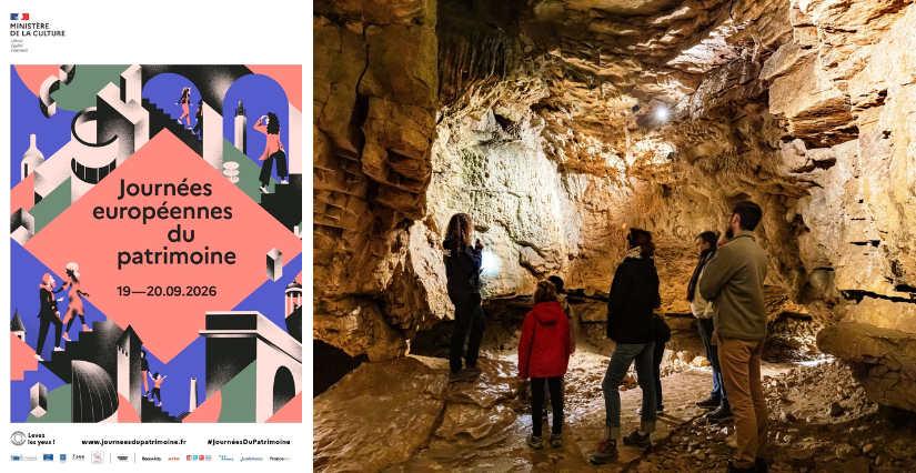 Les Journées européennes du patrimoine aux Grottes de Saint-Christophe (73) : visites guidées et concert