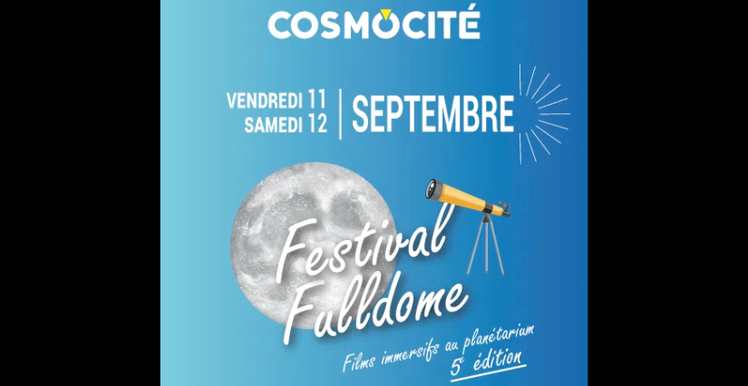 Festival du film de planétarium Fulldome, à Cosmocité : venez voter pour votre film préféré !