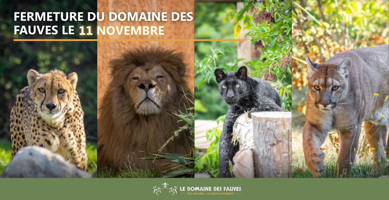 Profitez des derniers jours avant la fermeture annuelle du Domaine des Fauves ! - Fitilieu / Les Abrets en Dauphiné