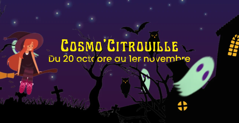 Halloween à Cosmocité : participez au jeu "Cosmo'citrouille" - Le Pont-de-Claix
