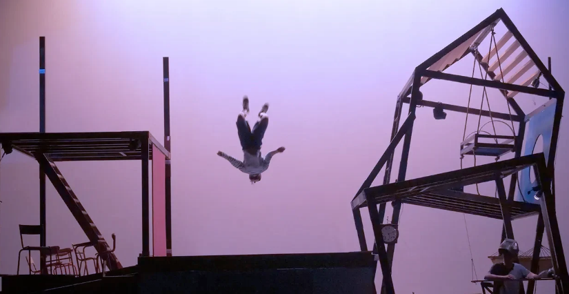 "Icare", spectacle de cirque, théâtre et musique au TMG - Grenoble 