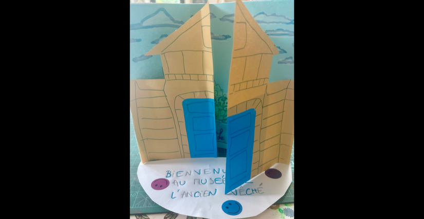 "Carnet d'exploration", un atelier pour les enfants au de l'Ancien Évêché à Grenoble 