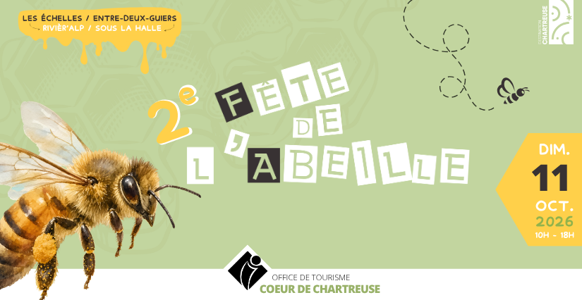 La Fête de l'abeille en Chartreuse, un événement familial autour des abeilles et de la biodiversité - Les Échelles (73) et Entre-Deux-Guiers (38)