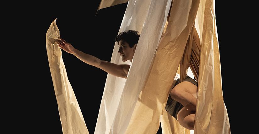 "Pli", spectacle de cirque et arts visuels au TMG - Grenoble 