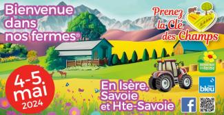 Prenez la Clé des Champs: les animations dans les fermes en Isère