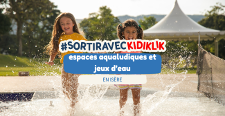 Les meilleurs espaces aqualudiques et jeux d’eau pour les familles, en Isère 
