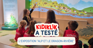 REPORTAGE : Nos Kidireporters ont testé l’exposition "Alp et le dragon-rivière" à Cosmocité !
