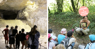 Une aventure souterraine pour apprendre, explorer et s'émerveiller, à destination des groupes scolaires et de loisirs, aux Grottes de La Balme