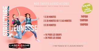 Centres de loisirs et associations : organisez une sortie pleine de défis dans les Laser Game Evolution de Grenoble, Saint-Martin-d’Hères et Chambéry