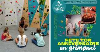 Un anniversaire sportif pour les enfants de 6 à 12 ans, à AlpAbloc - Bourgoin-Jallieu